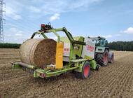 Grajewo ogłoszenia: Sprzedam prasoowijarke Claas Rollant 250 Roto Cut. 
Stan dobry, w... - zdjęcie