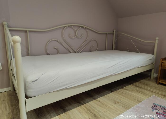 Grajewo ogłoszenia: Sprzedam metalowy stelaż łóżka o wymiarach 90x200cm wraz z...