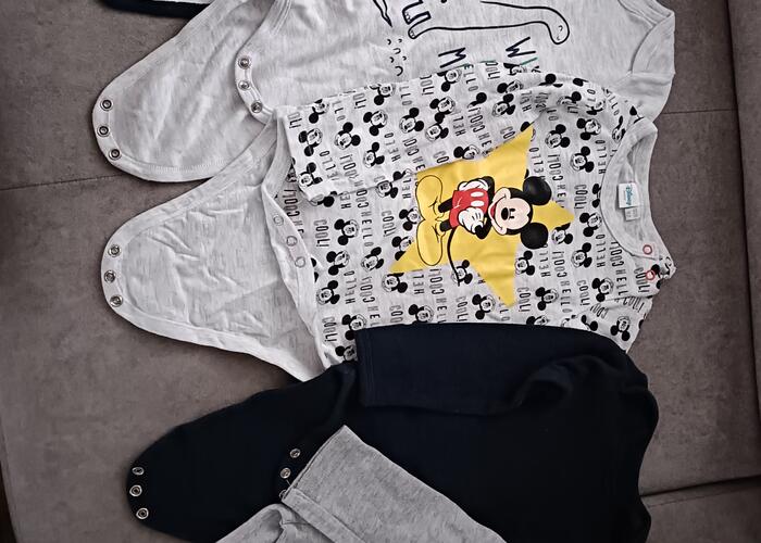 Grajewo ogłoszenia: Sprzedam komplet body na długi rękaw rozmiar 92.